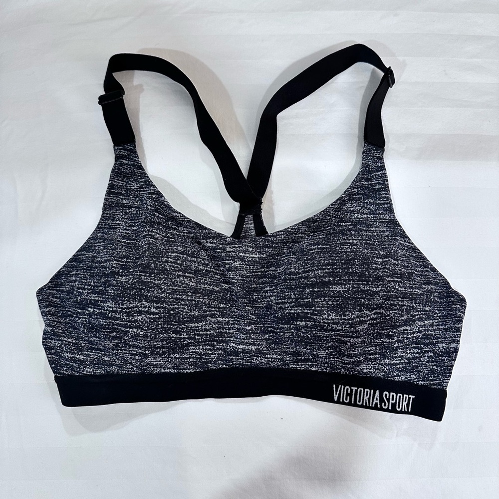 Women’s Black and Gray Sports Bra